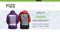 Desktop Screenshot of fizz-hoodies.co.uk