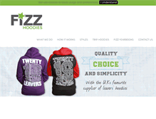 Tablet Screenshot of fizz-hoodies.co.uk
